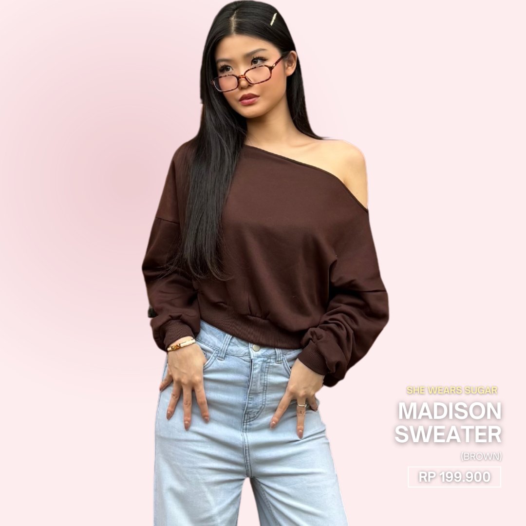 Madison Off Shoulder Sweater