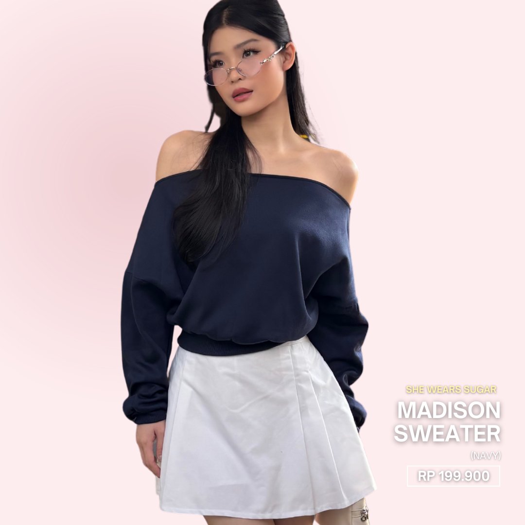 Madison Off Shoulder Sweater