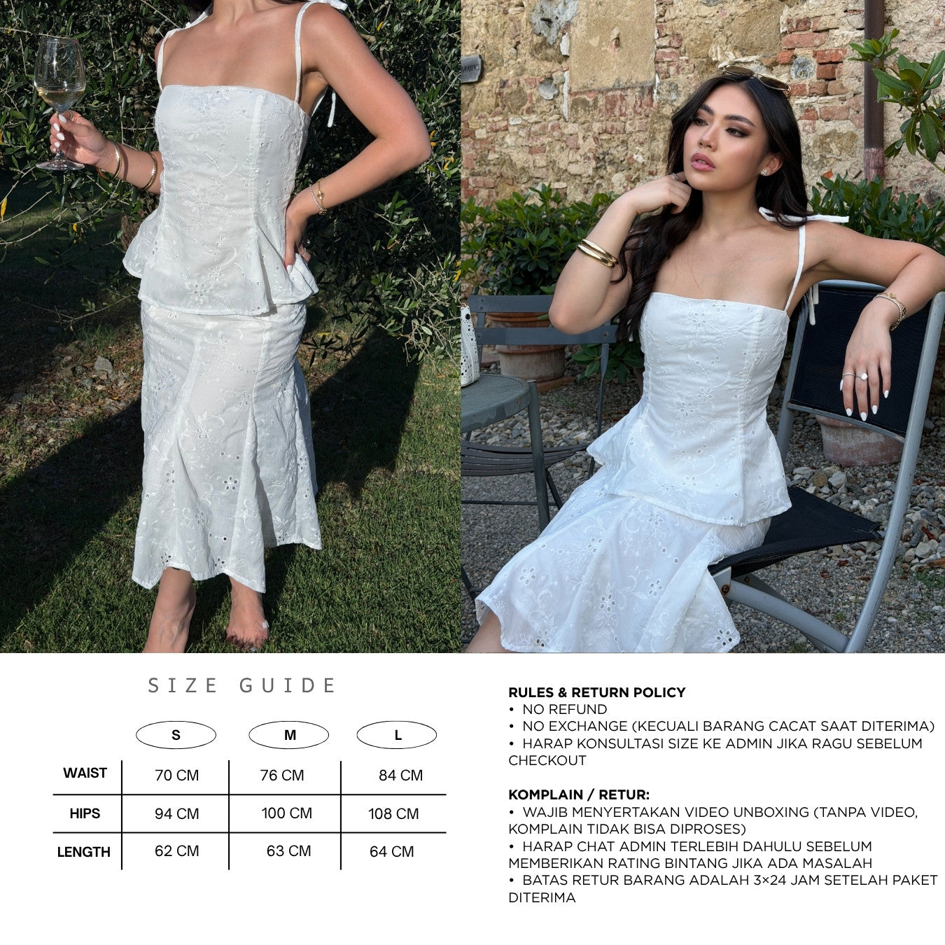 She Wears Sugar – Sienna Skirt | Mermaid Skirt Eyelet Midi Skirt Summer Bali Outfit Coquette