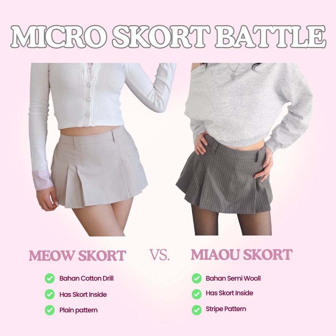 Miaou Stripe Skort