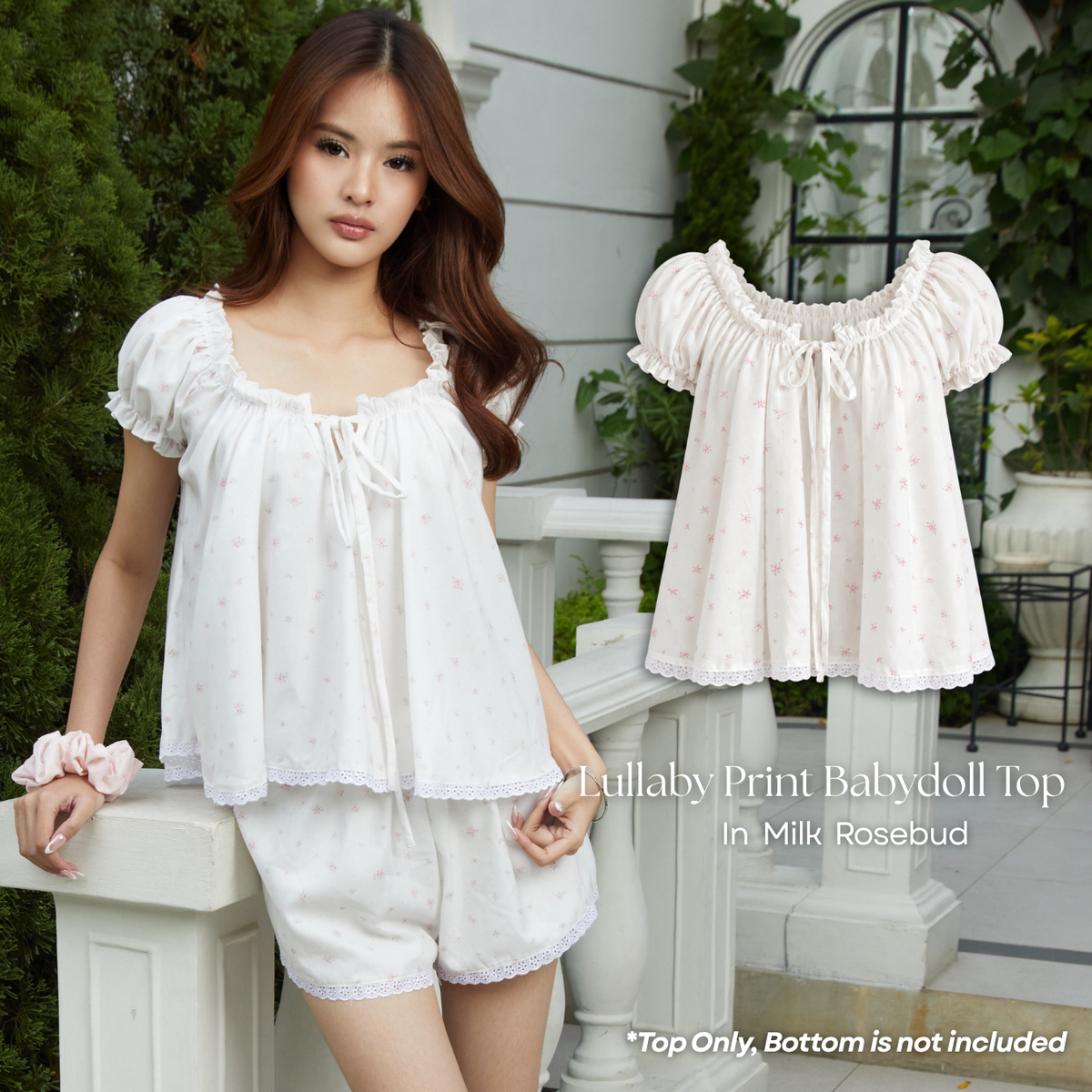 Lullaby Baby Doll Printed Pyjama Top