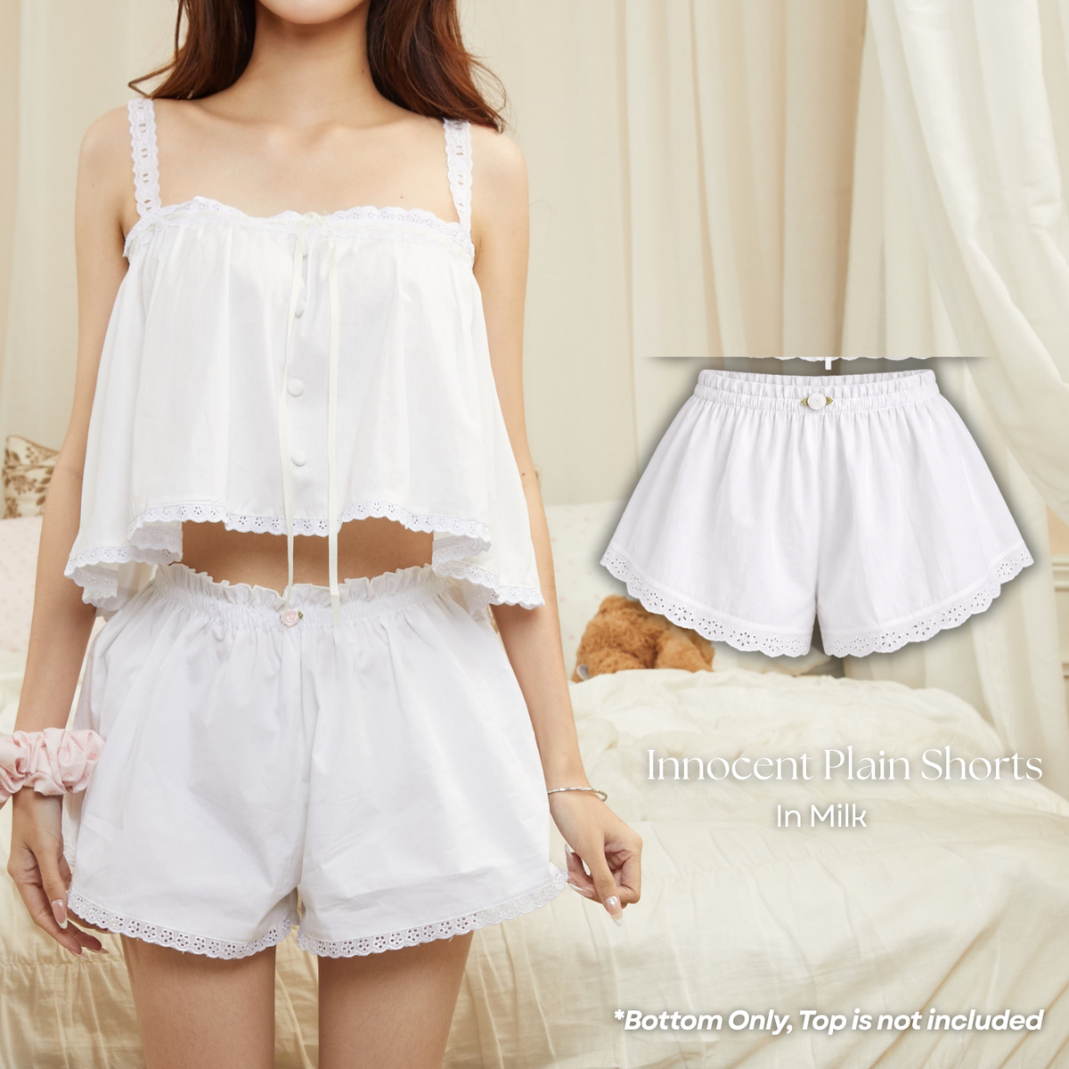 Innocent Plain Pyjama Shorts