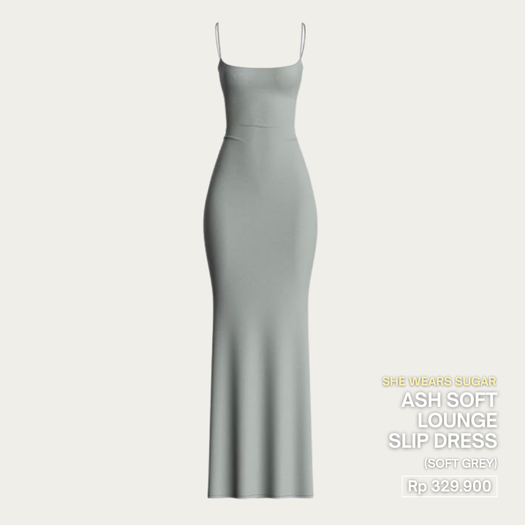 She Wears Sugar – Ash Dress | Tube Maxi Dress Dress Wanita Summer Dress Beachwear Resort Wear Korean Style Coquette Outfit