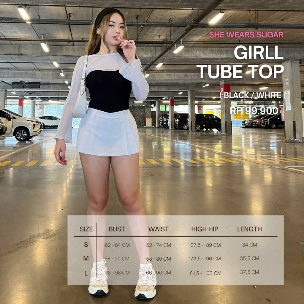 Girll Tube Top