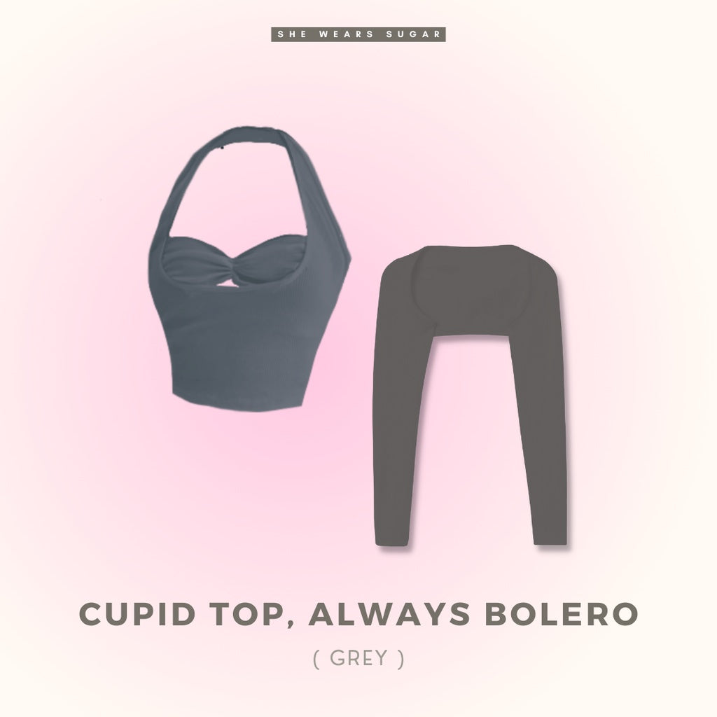 Sugar x Ashley - Always Crop Knit Bolero | Outer Cardigan