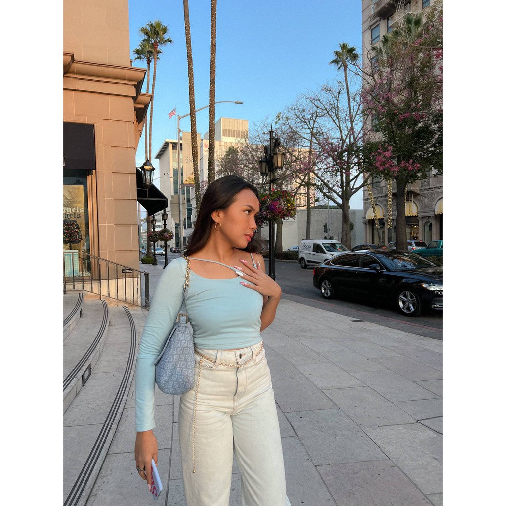 Beverly Assymetric Crop Top