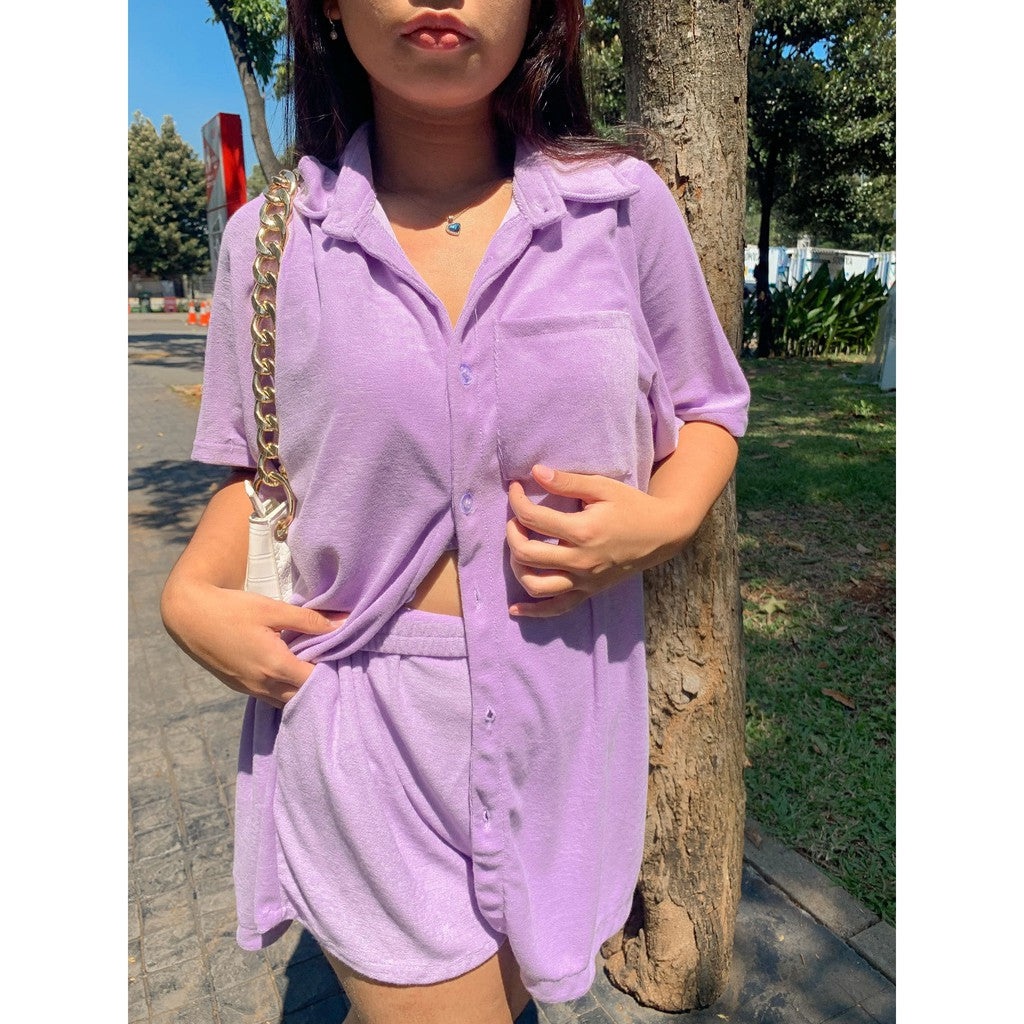 Smitten Terry Oversized Shirt
