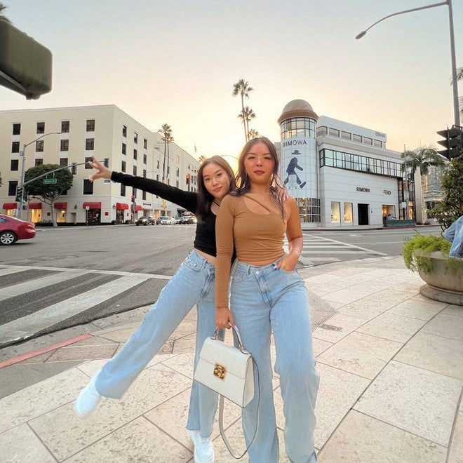 Beverly Assymetric Crop Top