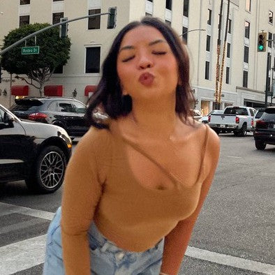 Beverly Assymetric Crop Top