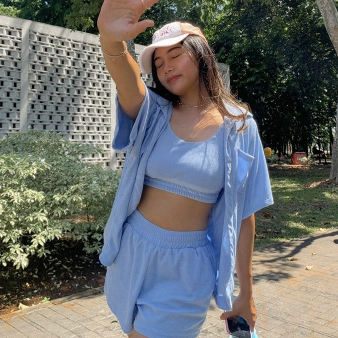 Smitten Terry Oversized Shirt