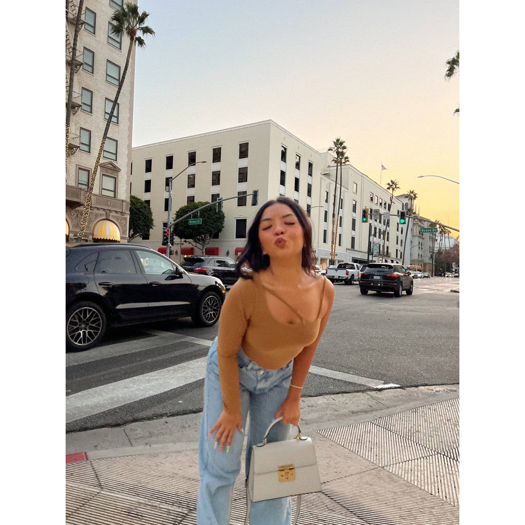 Beverly Assymetric Crop Top