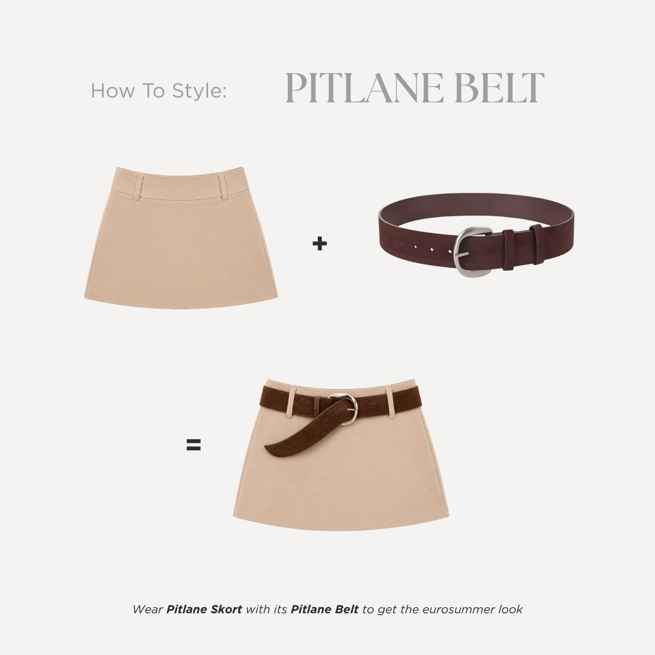 She Wears Sugar – Pitlane Skort | Skort Wanita Rok Celana Wanita Low Rise Y2K Outfit Korean Style Bawahan Wanita