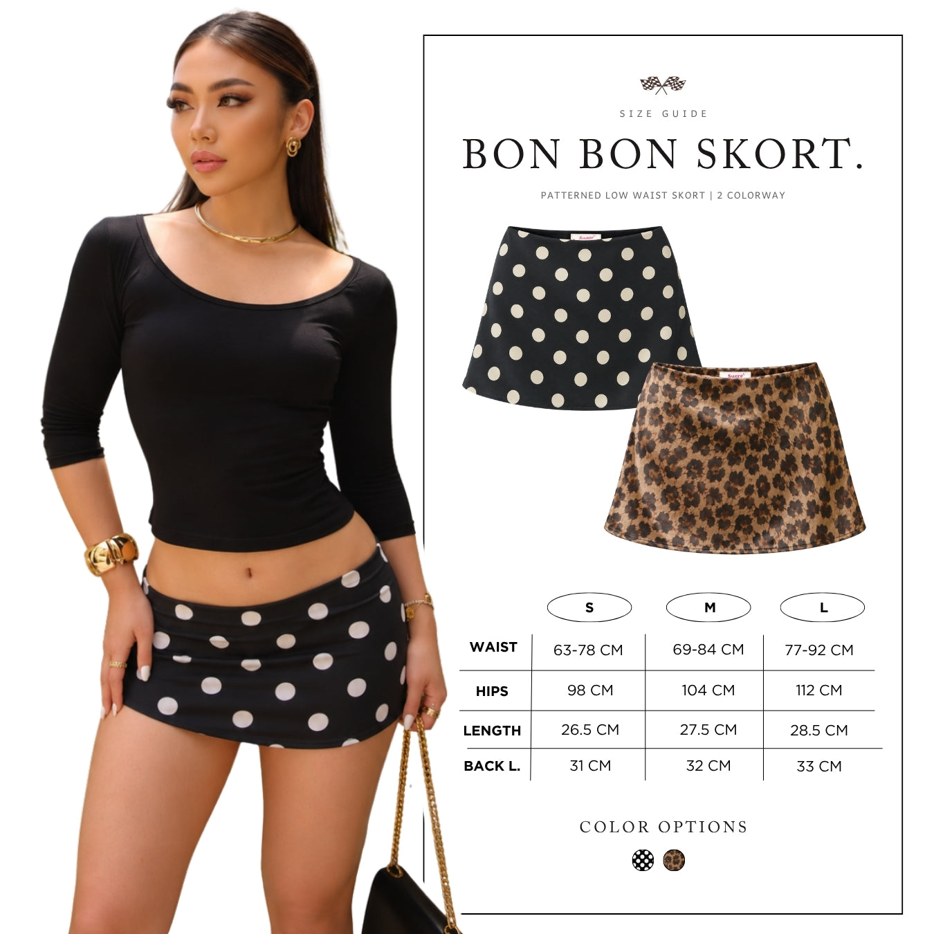 She Wears Sugar – Bon Bon Skort | Rok Celana Wanita Skort Wanita Low Waist Korean Style Bawahan Wanita Outfit