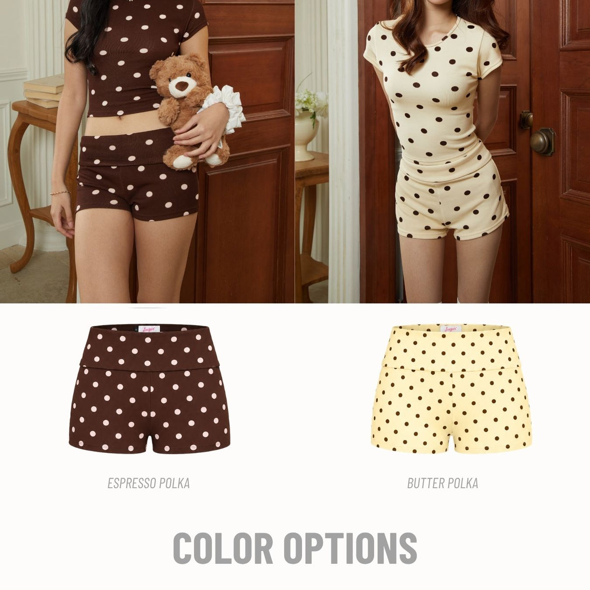 Good Girl Foldover Shorts