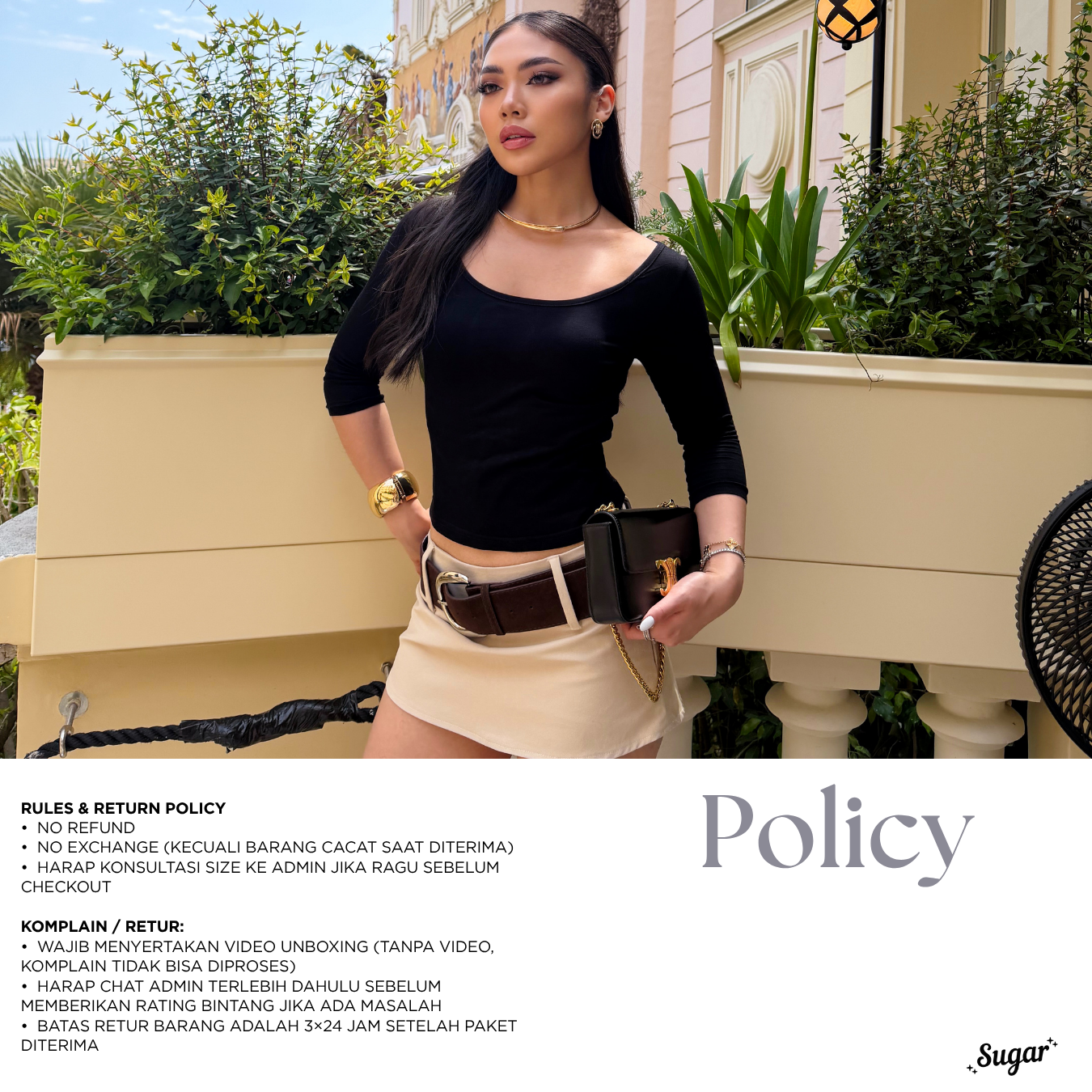 Carolyn Quarter Sleeve Top