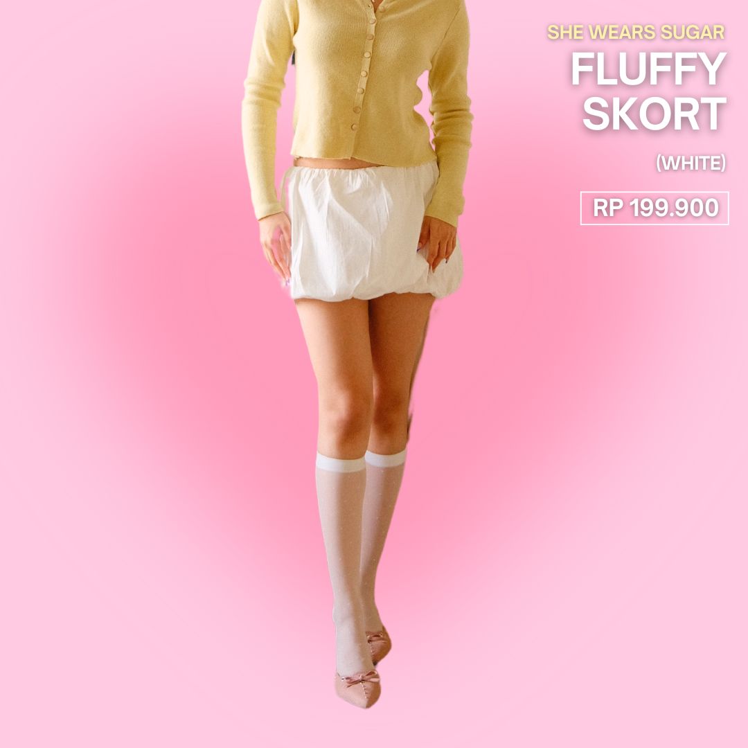 Fluffy Bubble Skort