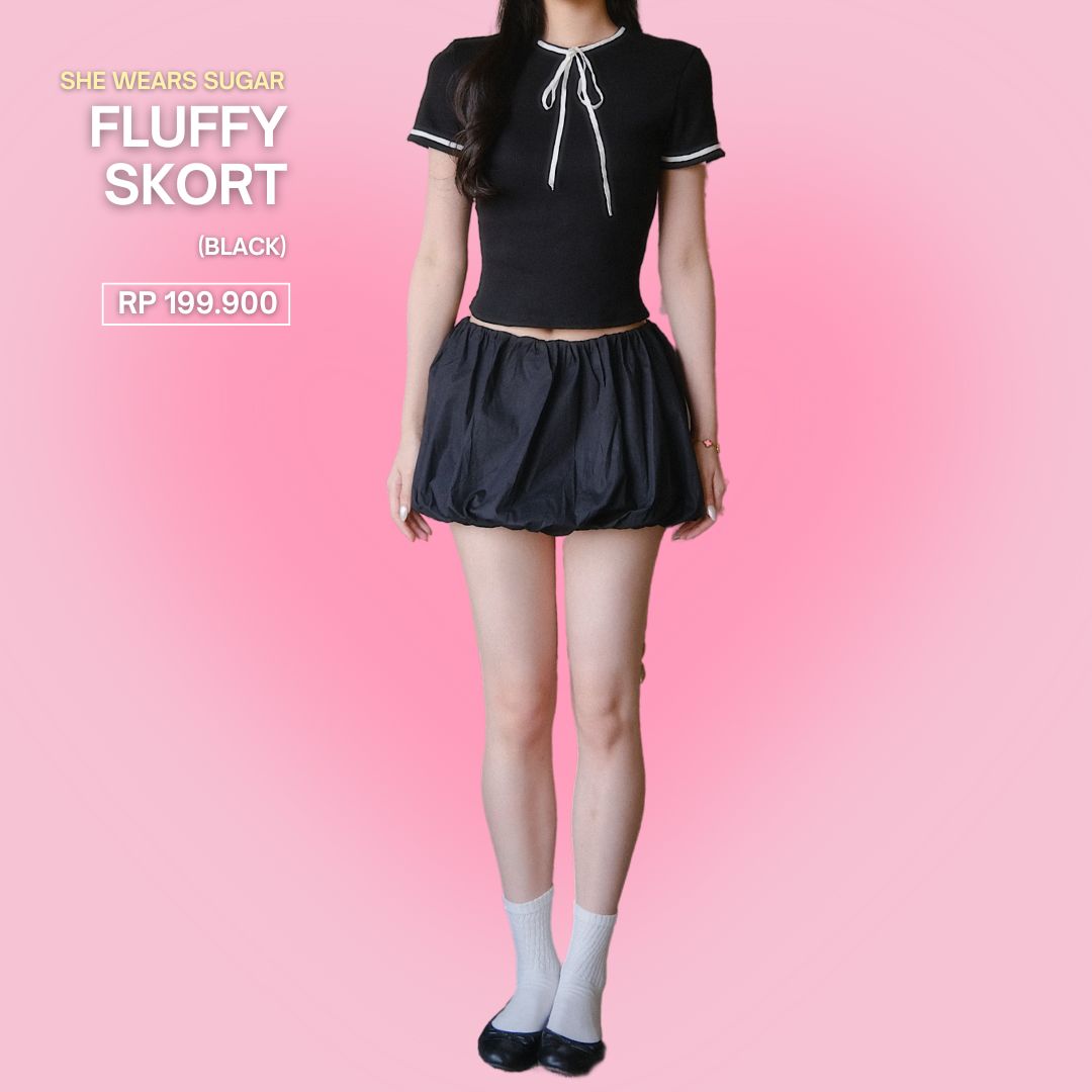 Fluffy Bubble Skort