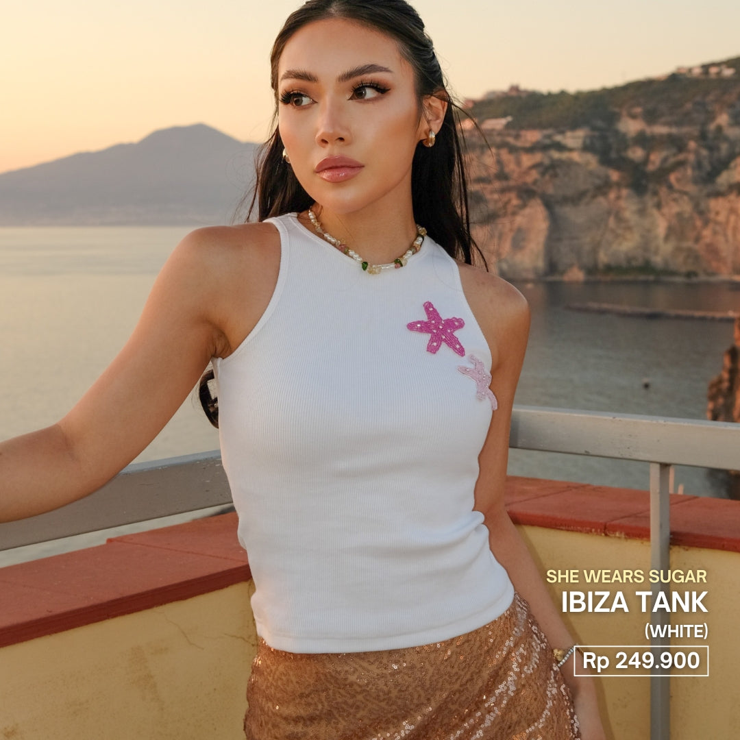 Ibiza Sequin Tank