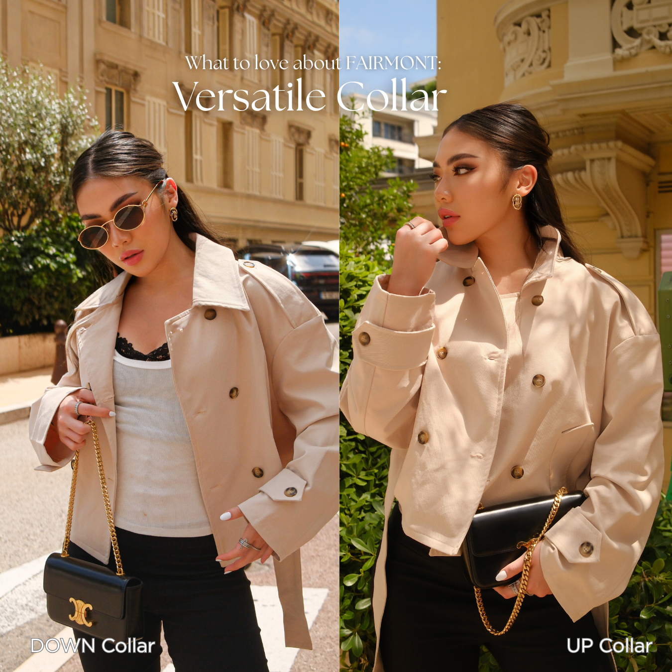 She Wears Sugar – Fairmont Trench Coat | Outer Wanita Trench Coat Korean Style Office Outfit Outer Premium Wanita