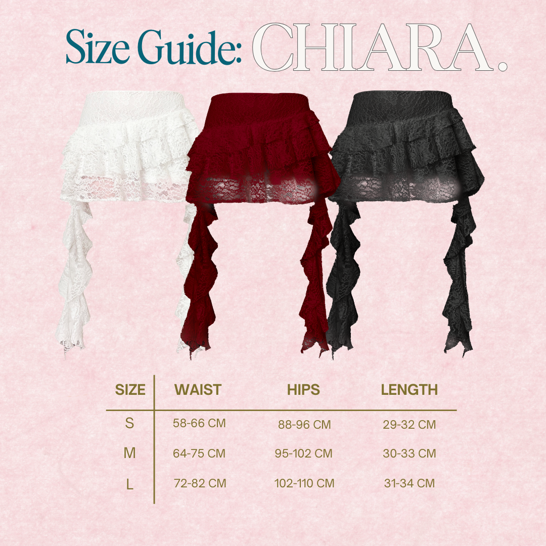 Shewearssugar Chiara Skort | Skort Wanita | Bawahan Wanita | Coquette Aesthetic