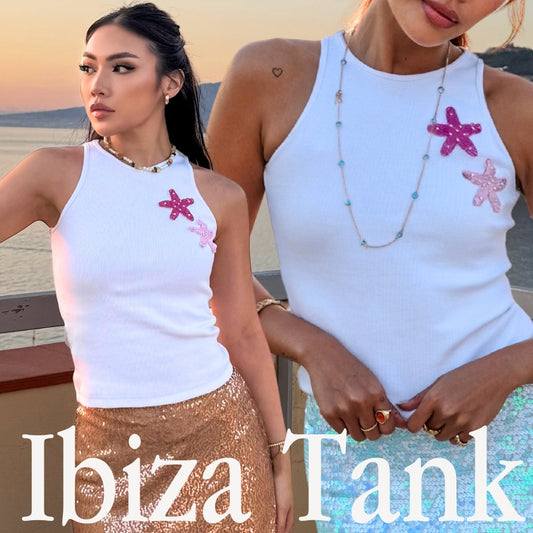 Ibiza Sequin Tank