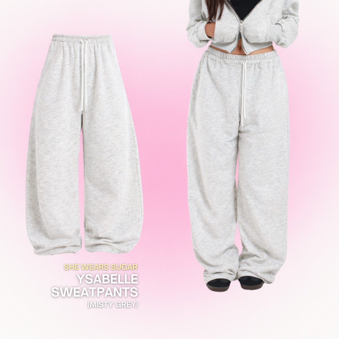 SHEWEARSSUGAR X VARREL RIEVERA — Ysabelle  Oversized Sweatpants | Loose Pants | Celana Panjang Wanita | Jogger Dancer Pants