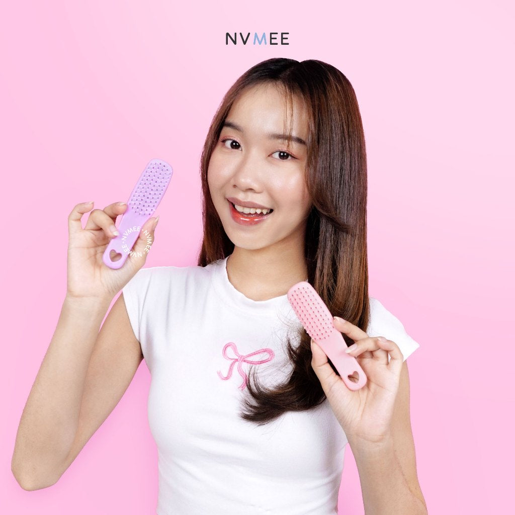She Wears Sugar x NVMEE -- Freebies Hair Comb Mini Size Sisir Mini Travel Size