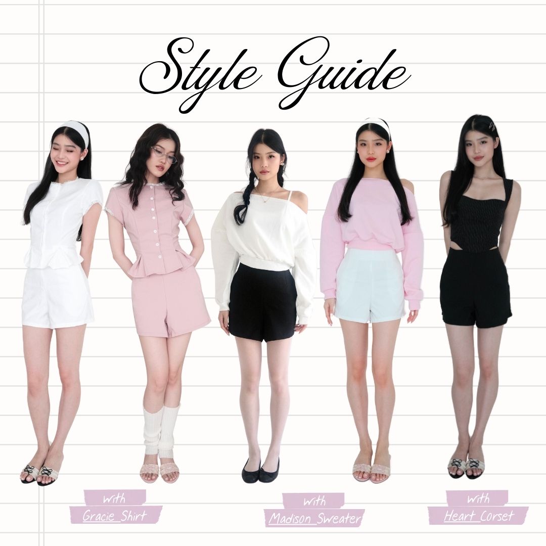 SHEWEARSSUGAR - WAISTLESS SHORTS | Short Wanita | Bawahan Wanita | Pakaian Wanita | Shorts