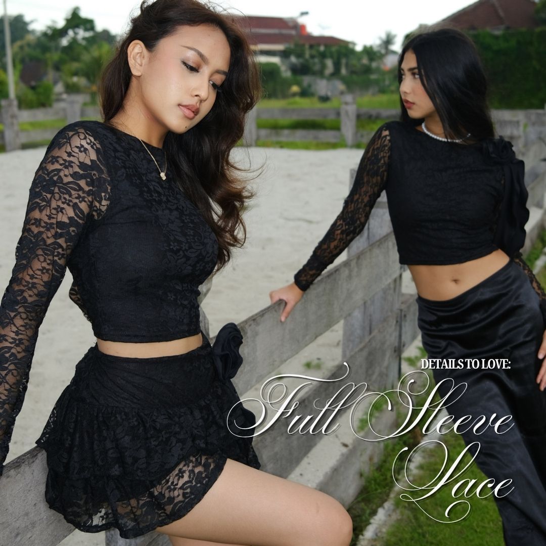 She Wears Sugar – Alma Top | Atasan Wanita Summer Bali Outfit Korean Style Coquette Resort Wear