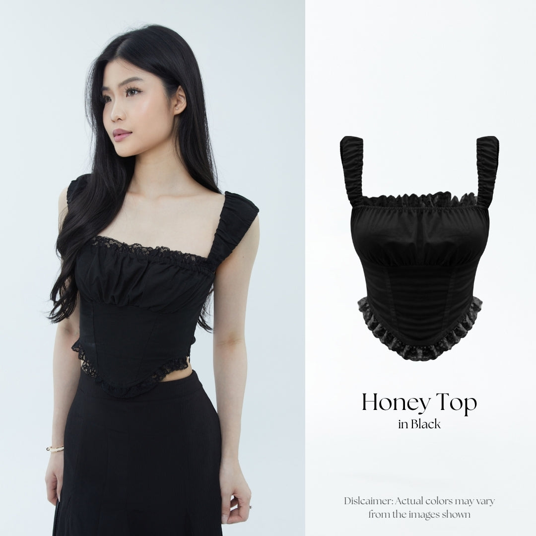 She Wears Sugar – Honey Top | Atasan Wanita Baju Atasan Wanita Terbaru Atasan Cewe Outfit Summer Bali Body Y2K Top