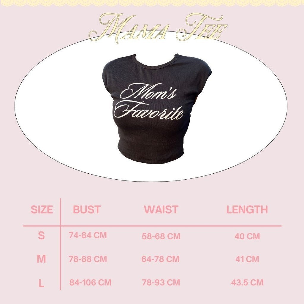 She Wears Sugar -- MAMA TEE  | Atasan Wanita | Kaos Wanita | Crop Tee