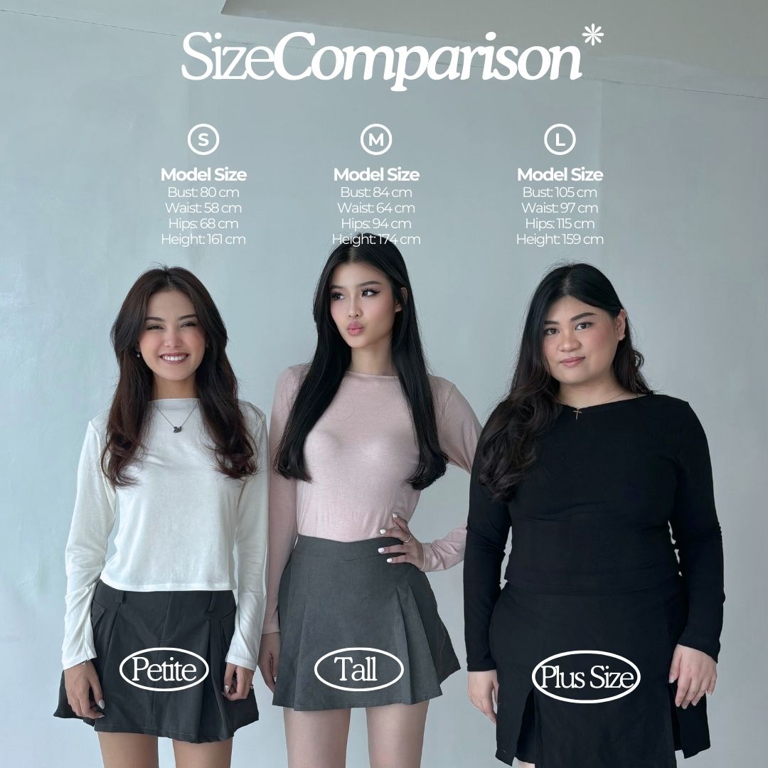 SHEWEARSSUGAR - COZY Huggy Long Sleeve Top | Atasan Wanita | Top Wanita | Pakaian Wanita