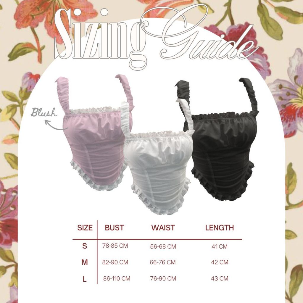 SHEWEARSSUGAR x ZETA BLANCO - Honey Top | Atasan Wanita