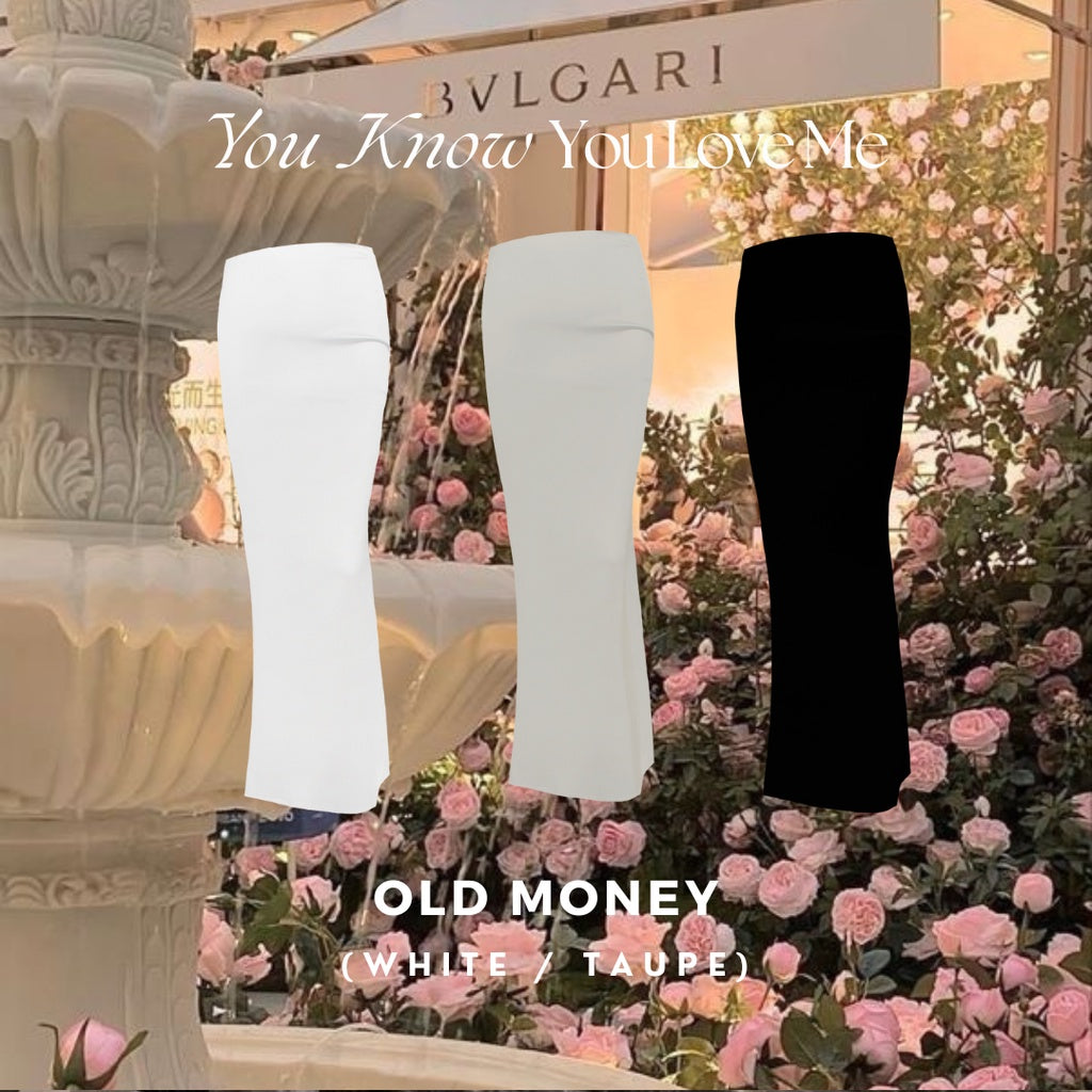 Shewearssugar Old Money Satin Maxi Skirt