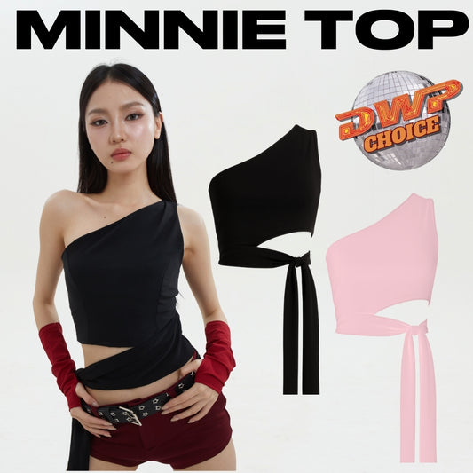 Shewearssugar -- Minnie Top | Atasan Wanita Stylish | Blackpink Konser Outfit