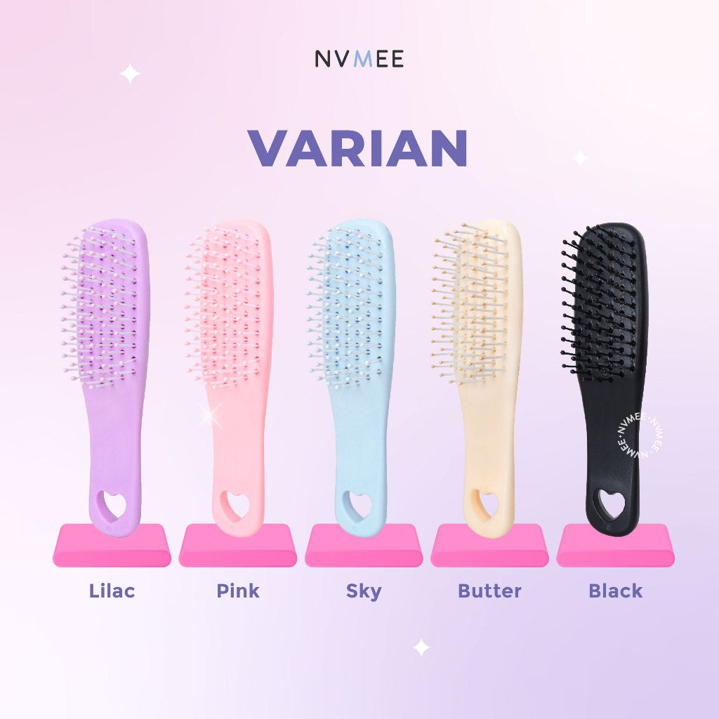She Wears Sugar x NVMEE -- Freebies Hair Comb Mini Size Sisir Mini Travel Size