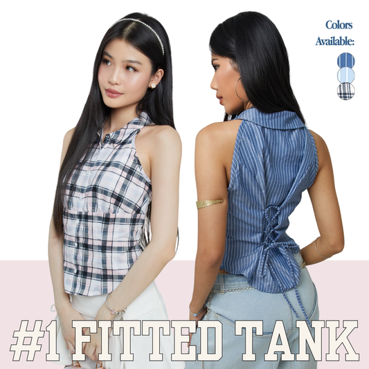 SHEWEARSSUGAR X VARREL RIEVERA — Gretchen Shirt | Kemeja Atasan Wanita Lucu | Fitted Shirt | Coquette