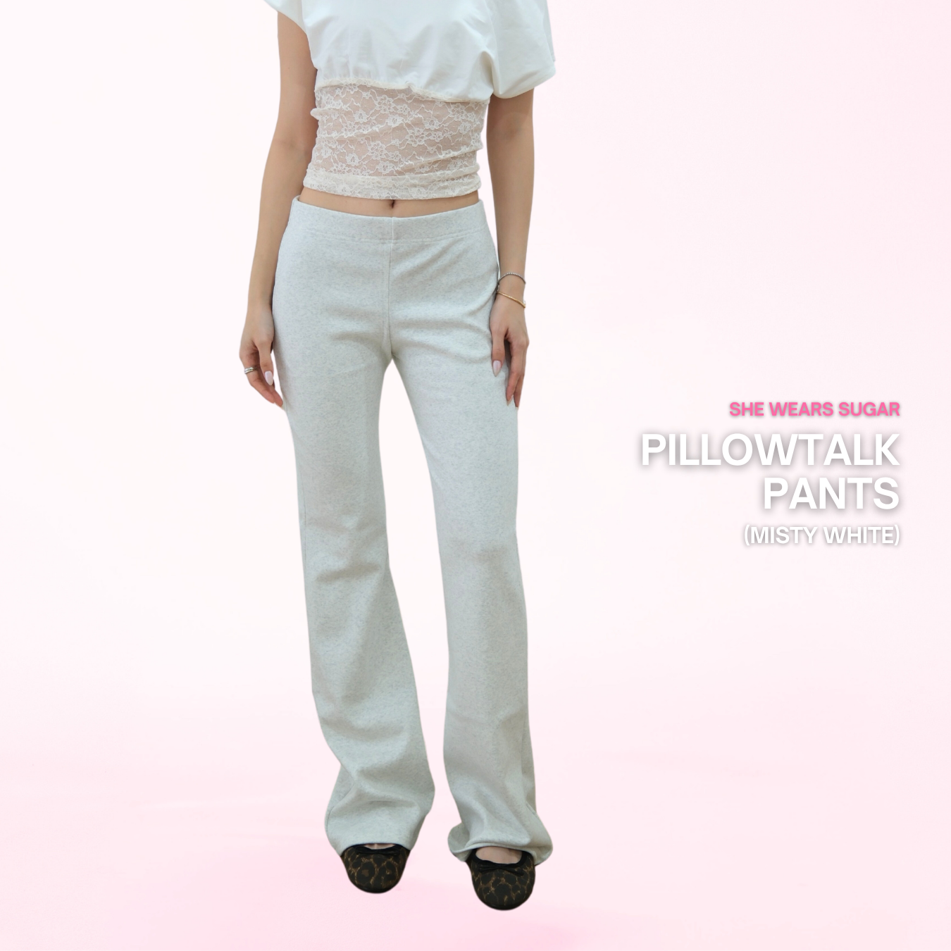 She Wears Sugar – Pillowtalk Pants | Celana Panjang Wanita Celana Training Wanita Sweatpants Wanita Flare Pants Bawahan Wanita Korean Style