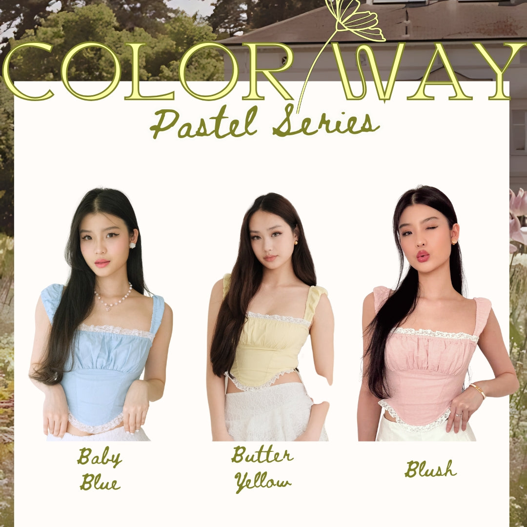 SHEWEARSSUGAR x ZETA BLANCO - Honey Top | Atasan Wanita