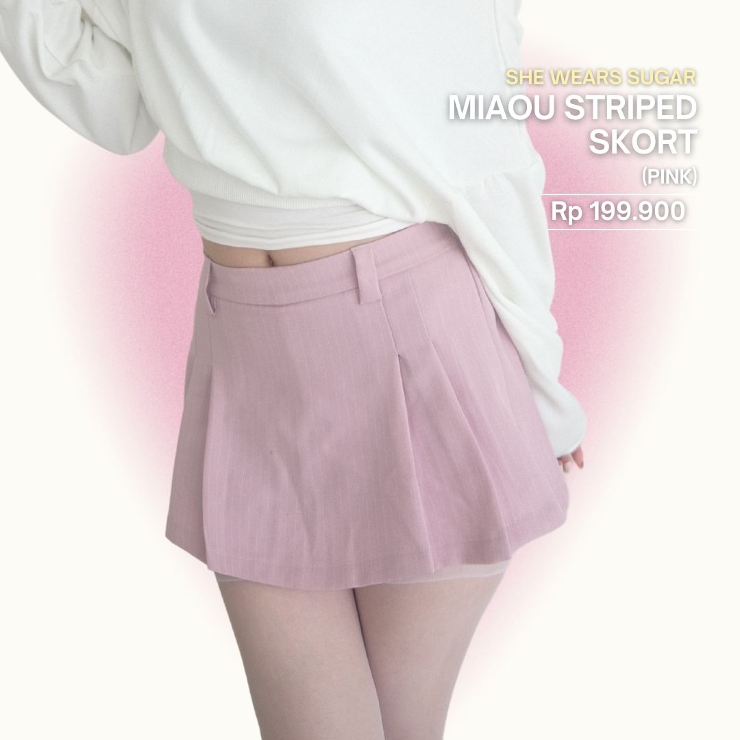 Miaou Stripe Skort