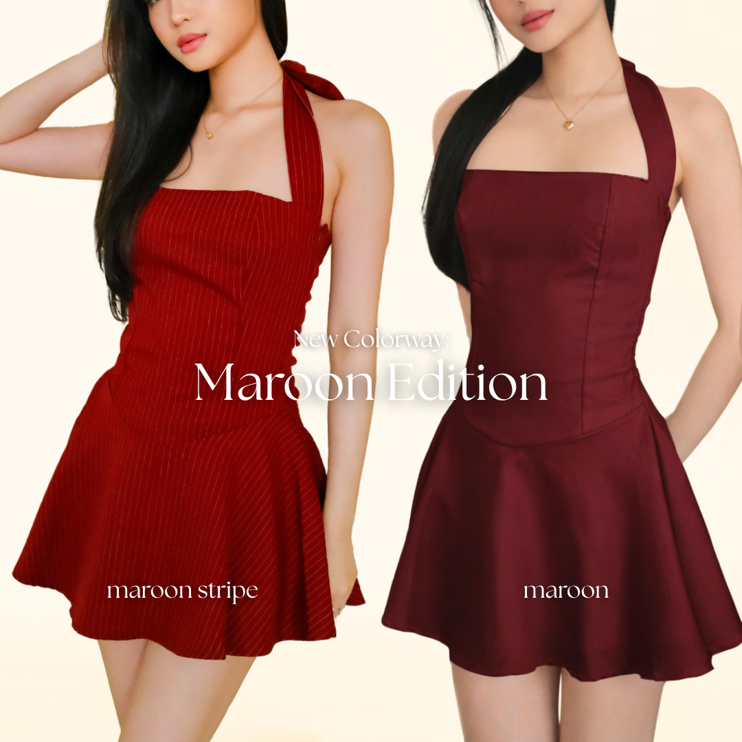 Shewearssugar – Winter Dress |  Wanita Halter Mini Dress Backless Party Dinner Outfit