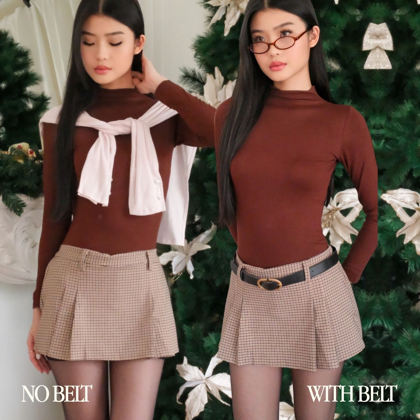 She Wears Sugar — Meow Micro Pleated Skort | Rok Celana Mini Wanita Tennis Golf Korean Style Summer Bali Outfit