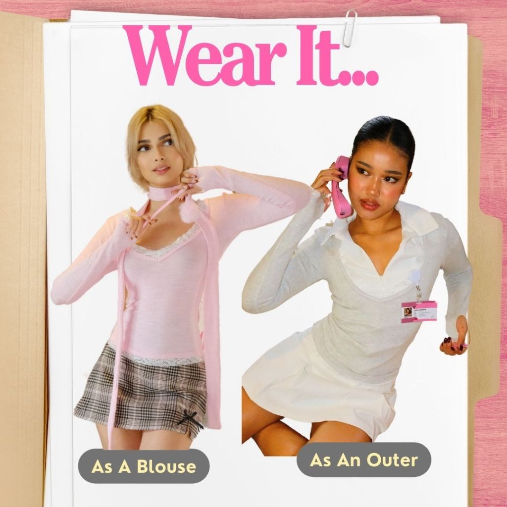 She Wears Sugar -- The Intern Blouse | Blus Korea | Sweater Wanita | Atasan Wanita