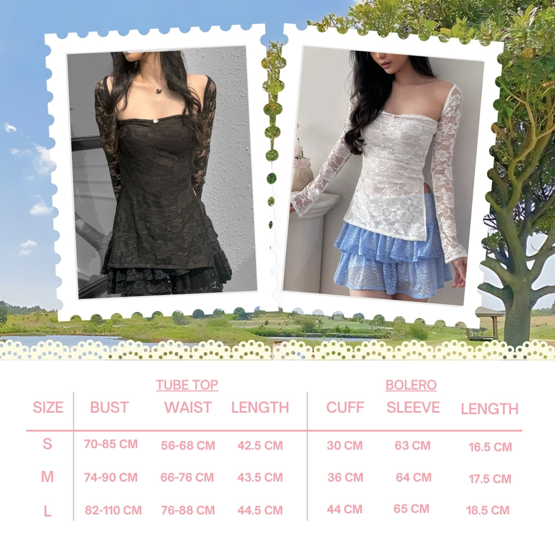 SHEWEARSSUGAR x ZETA BLANCO BALLERINA TOP | Top Wanita Atasan Lengan Panjang | Long Sleeve Top | Atasan Baju Wanita