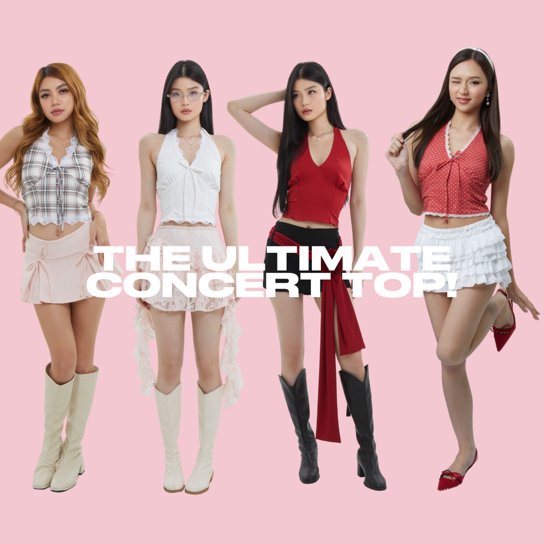 She Wears Sugar – Blink Top | Atasan Wanita Stylish Baju Atasan Wanita Terbaru Y2K Top Korean Style Konser Outfit