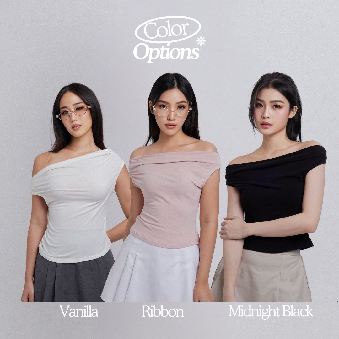 SHEWEARSSUGAR - COZY Soft Girl Multiway Top | Atasan Wanita | Top Wanita | Pakaian Wanita