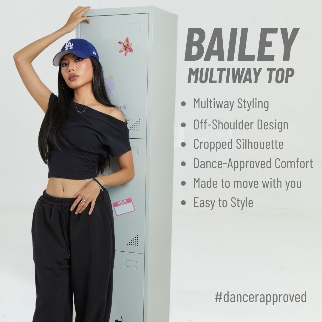 She Wears Sugar x Varrel Rievera – Bailey Fitted Top | Kaos Wanita Fitted Tee T Shirt Wanita Atasan Cewe Korean Style Fit Body
