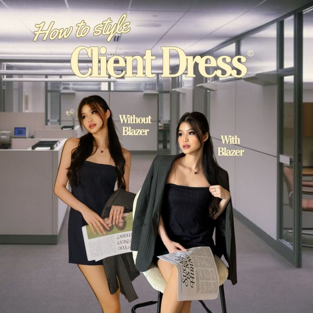 She Wears Sugar -- Client Dress | Dress Wanita | Dress Pendek Client