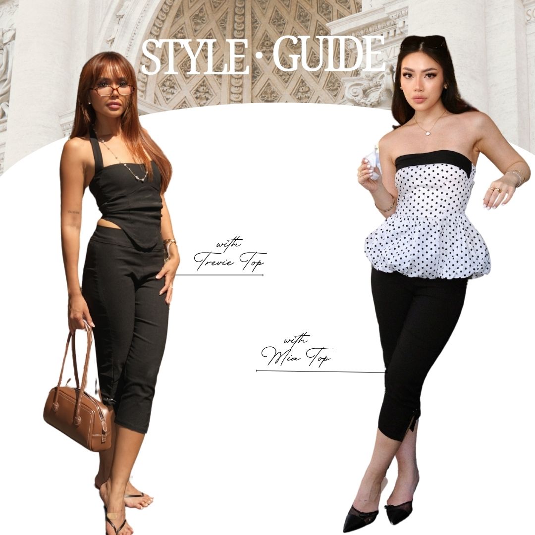 Shewearssugar - Capri Pants | Celana Panjang Wanita | Bawahan Wanita | Celana Santai | Celana Casual Wanita