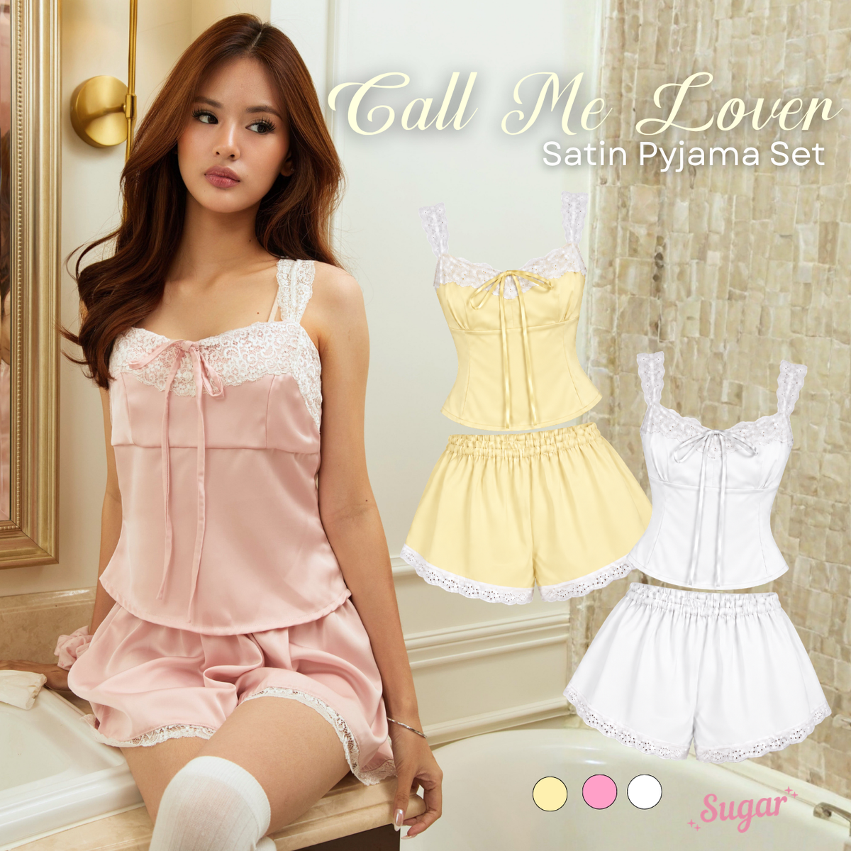 Call Me Lover Pyjama Set
